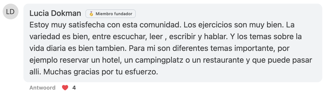 Review La Comunidad